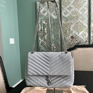 Rebecca Minkoff Edie Flap Leather Shoulder Bag